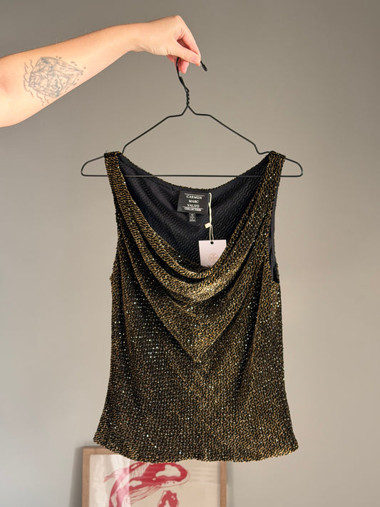 Stunning vintage sequins top