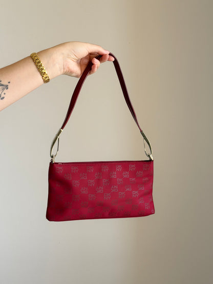 Vintage DKNY monogram bag in rare colour
