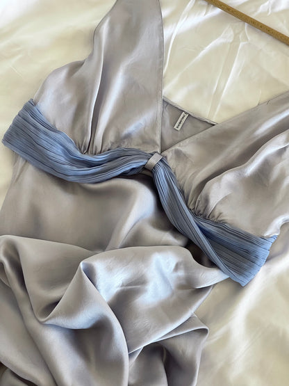 Amazing 100% silk slip dress